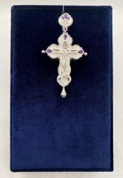 Cruce pectoral – relicviar (argint)