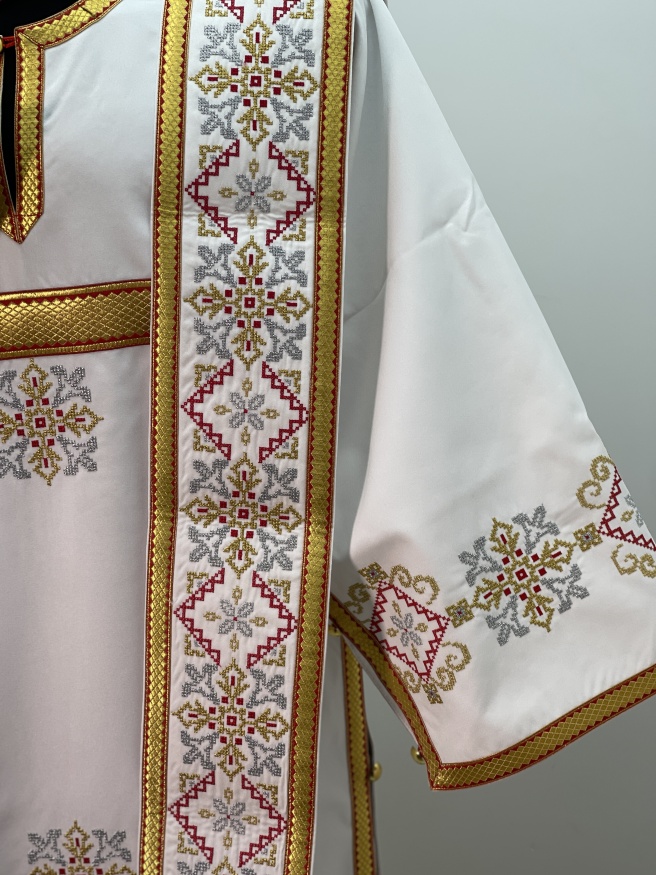 Stihar diaconesc broderie „Vișivanka”