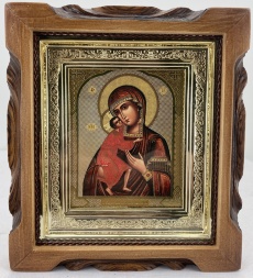 Icoana Maicii Domnului „Feodorovskaia” 19х17