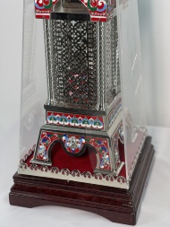 Chivot pentru daruri No. 2 (nichel + email), capac 86×27 cm, chivot pentru daruri 60×17,5