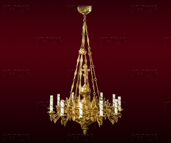 Polielai cu un singur nivel, 12 lumânări (No. 3)