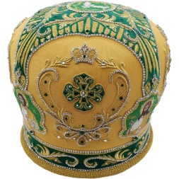 Mitra „Coroană” aur – verde