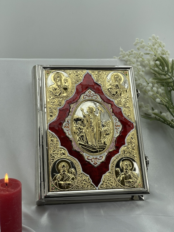 Evanghelie de altar (în limba slavonă bisericească) 28х22х7cm