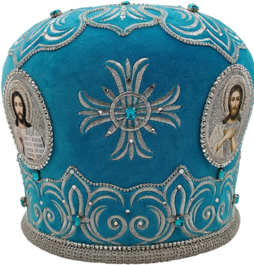 Митра «Вифлеемская» голубая