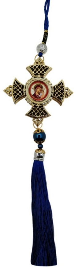 Подвеска «Крест с кисточкой» (в ассортименте)