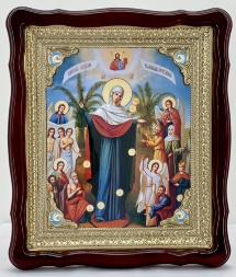 Икона Божией Матери «Всех скорбящих радость» 48×42 см