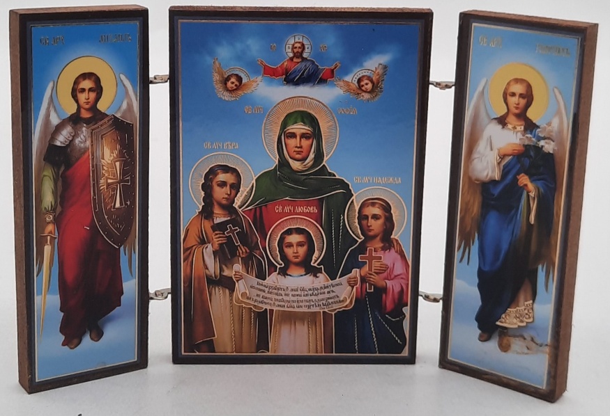 Складень Вера, Надежда, Любовь и мать их София