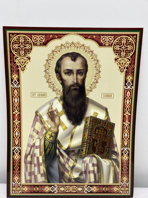 Киот с литографиями Двунадесятых Праздников 37,5×31 см