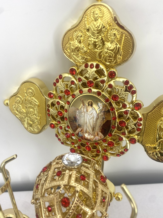 Трёхсвечник пасхальный комплект №11 31×19×12 см