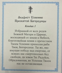 Икона Успения Пресвятой Богородицы 24х20 см