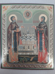 Икона святых благоверных князя Петра и княгини Февронии