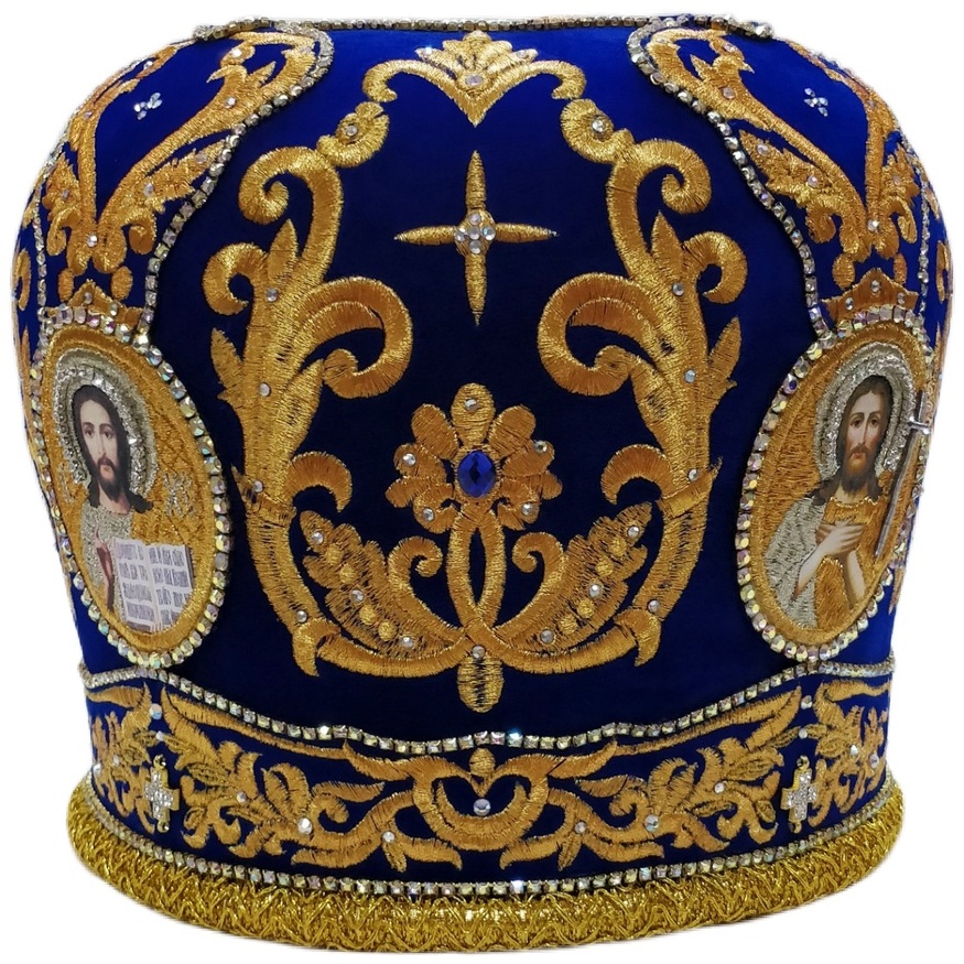 Митра «Звезда» № 3 синяя