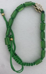 Браслеты тканевые, плетёные