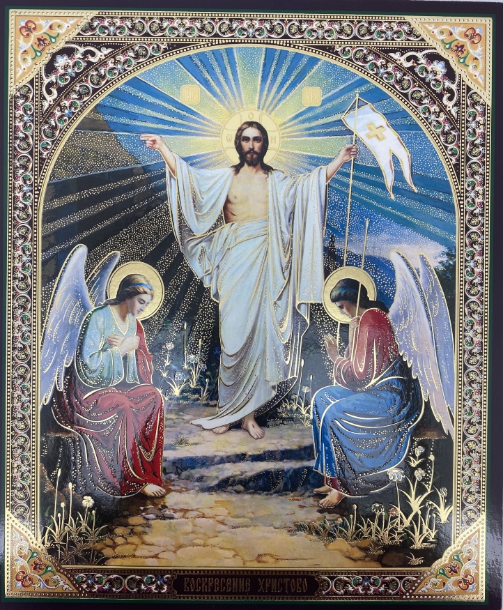 Икона Воскресения Господня 24×20 см