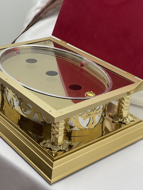 Мощевик «Трёхкупольный» на три капсулы