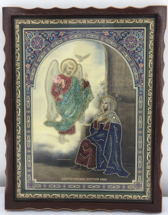 Икона Благовещения Пресвятой Богородицы 36х46