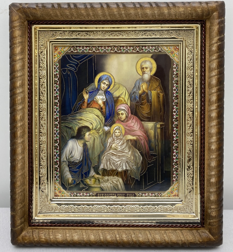 Икона Рождество Пресвятой Богородицы 22,5х25,5 см