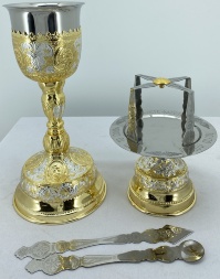 Потир с принадлежностями 1 литр 35×17,5 см