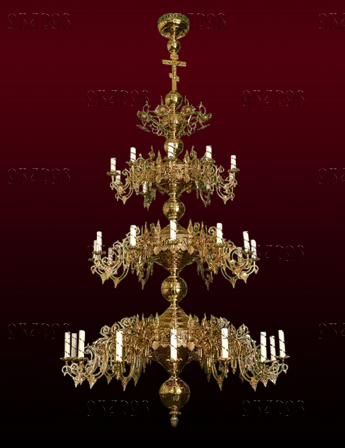 Паникадило три яруса, тридцать шесть свечей (№21)