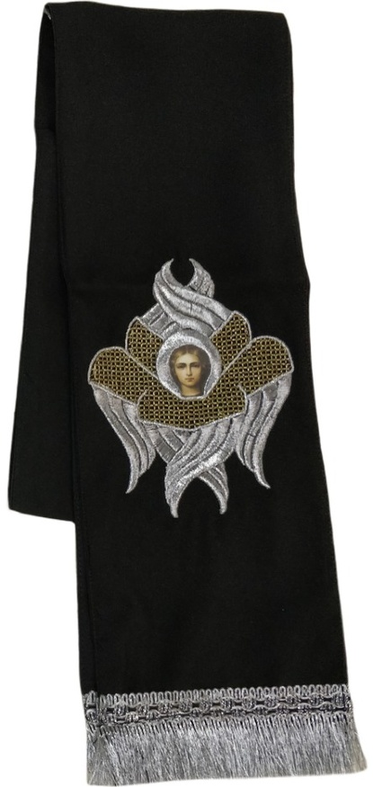 Закладка "Херувим" черная