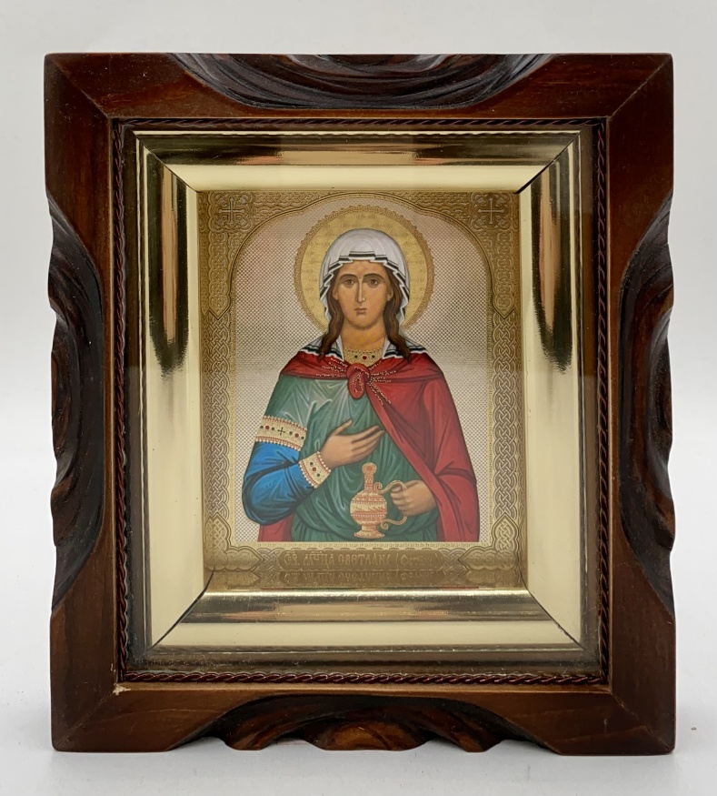 Икона святой Светланы 19х17