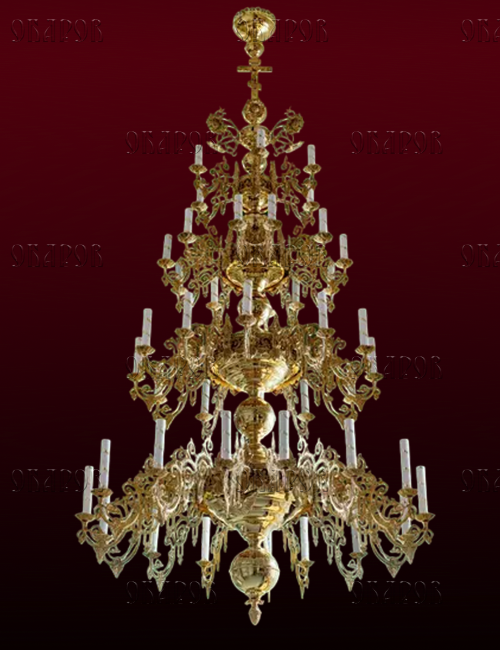 Паникадило четыре яруса, сорок две свечи (№69)