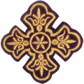 Крест вышитый 5х5