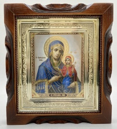 Икона святой праведной Анны 19х17