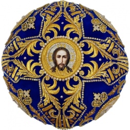 Митра «Корона» синяя