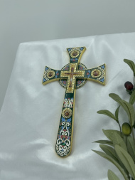 Крест напрестольный, со вставками, №8 «Мальтийский», 29x18 см