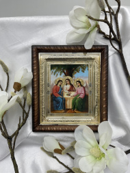 Икона Ветхозаветная Троица 22,5×25,5 см