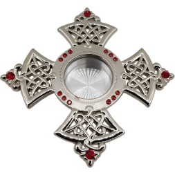 Капсула funeraria 7,5 см красная для захоронения