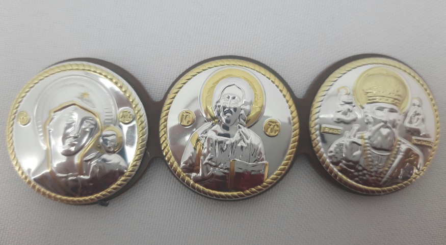 Автомобильный троник, тиснение, круглые