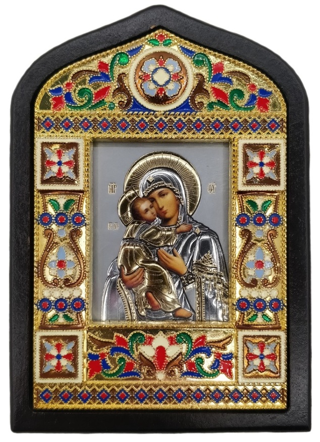 Икона Божией Матери «Владимирская» 11,5×8