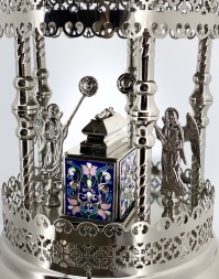 Дарохранительница №7, никелированная