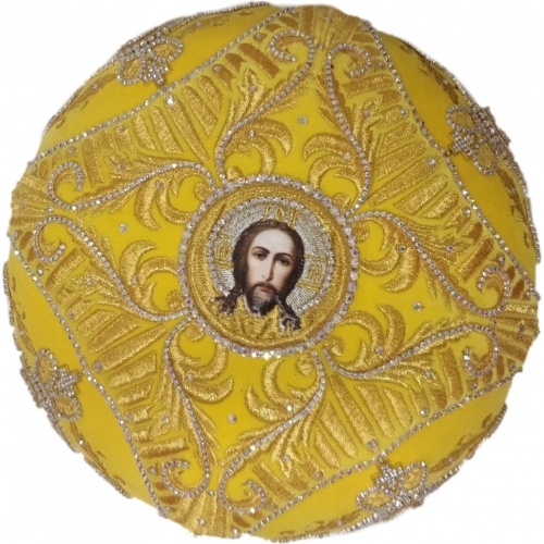 Митра «Корона» жёлтая