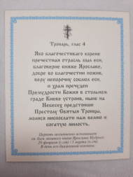 Икона святого благоверного князя Ярослава Мудрого