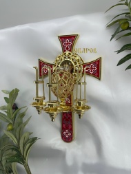 Трисвечник Пасхальный комплект №8 29×18×12 см