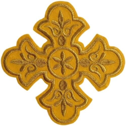 Крест вышитый 14х14