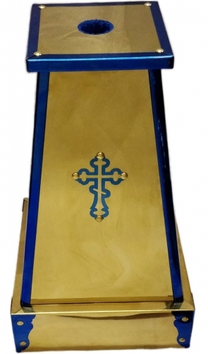 Подставка 30×30 см, основание 19×19 см, верхняя часть (высота 52 см)