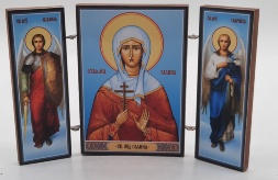 Складень святой мученицы Галины