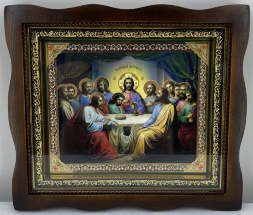 Икона Тайная Вечеря №0163 24х21 см