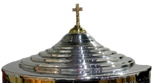 Водосвятная купель, алюминий, шестигранная, 200 литров