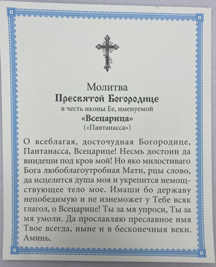 Икона Божией Матери «Всецарица» 24х20 см