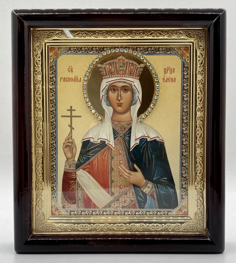 Икона святой равноапостольной царицы Елены 23х20