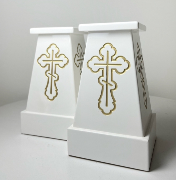 Подставка под крест (дерево, патина)