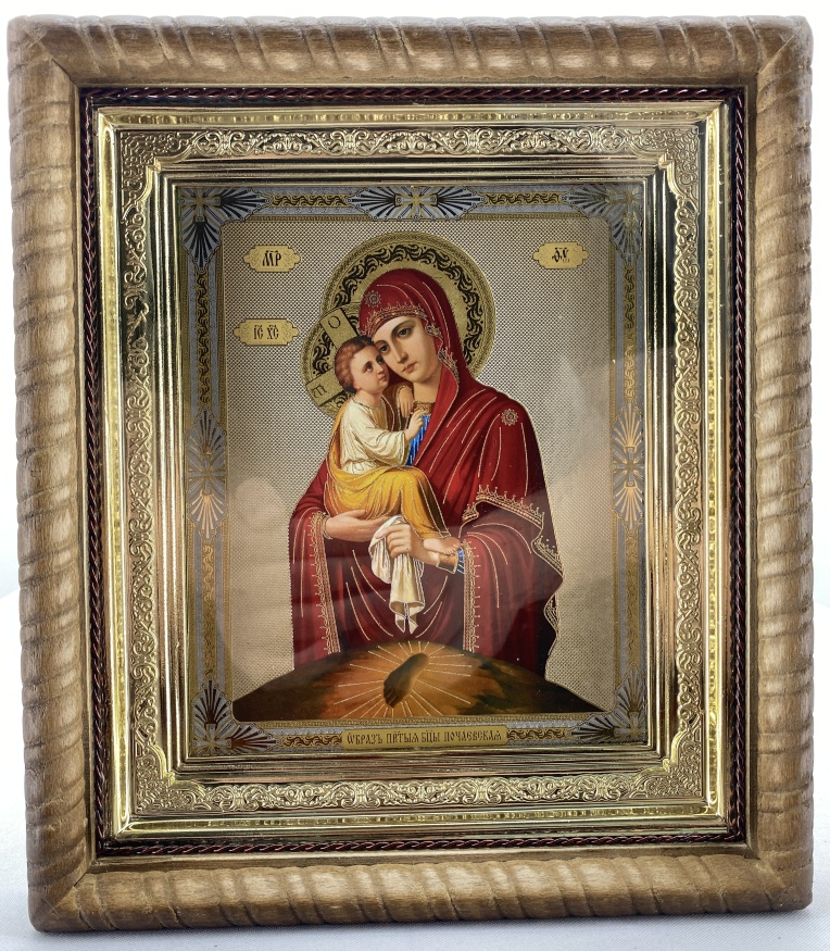 Икона Божией Матери «Почаевская» 22,5×25,5