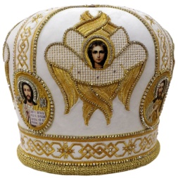 Митра «Херувим» белая