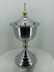 Купель 45 литров, нержавеющая сталь