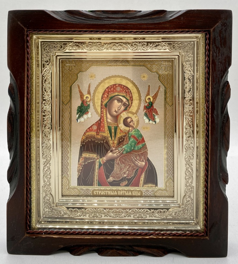 Икона Божией Матери «Страстная» 19х17